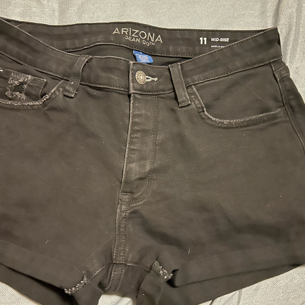 Arizona Jean Company Women's Dark Gray Jean Shorts